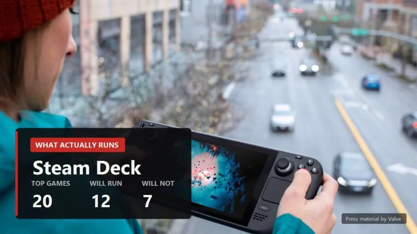 Which games actually run on the Steam Deck in 2026