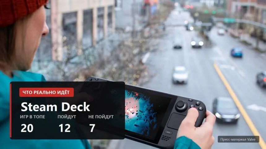 Какие игры реально идут на Steam Deck в 2026