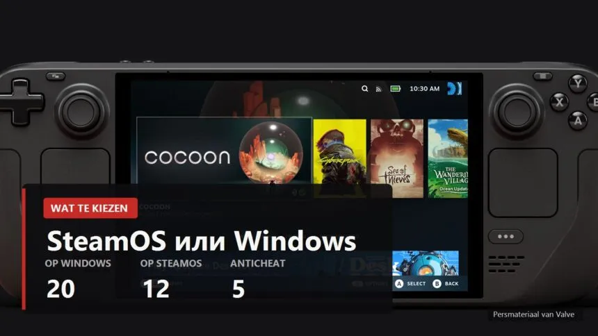 SteamOS of Windows op een handheld: wat kies je