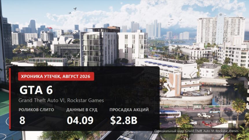 Vice City skyline in Grand Theft Auto VI