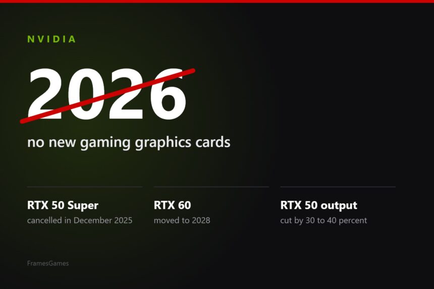 What Nvidia cancelled and delayed in 2026