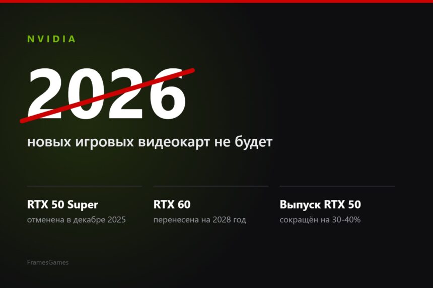 Что Nvidia отменила и перенесла в 2026 году