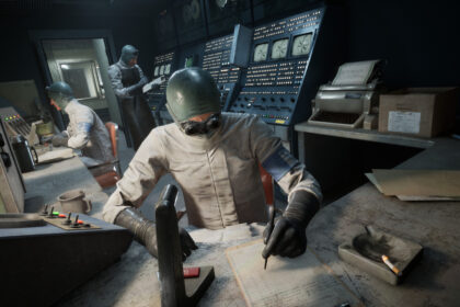 A laboratory room from The Outlast Trials