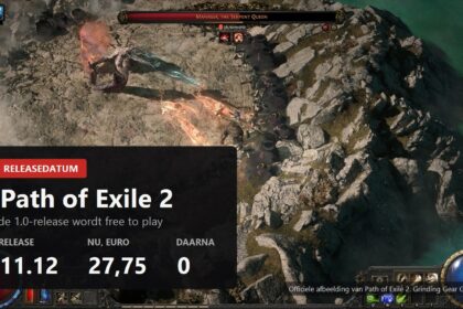Path of Exile 2 key visual with the 11 December release date over a boss fight