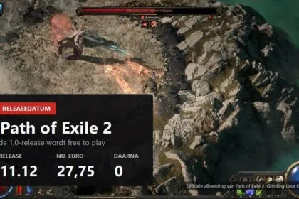 Path of Exile 2 key visual with the 11 December release date over a boss fight