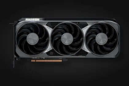 Radeon RX 9070 XT graphics card on the RDNA 4 architecture