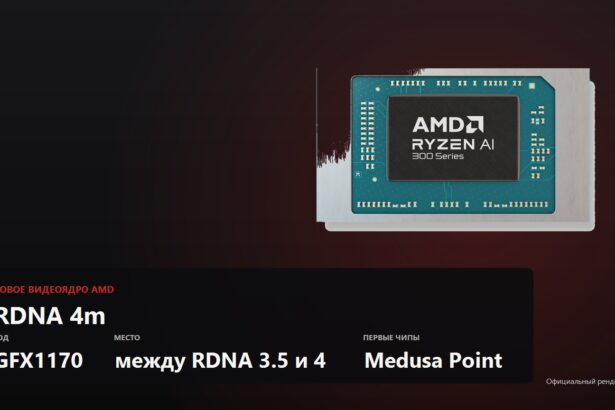 AMD Ryzen AI processor render with RDNA 4m key facts