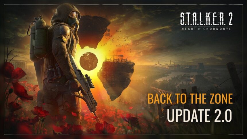 Key art for the Back to the Zone update for S.T.A.L.K.E.R. 2