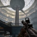 Domed hangar interior in S.T.A.L.K.E.R. 2 with the number of graphics cards able to hold 60 fps at 2K and 4K