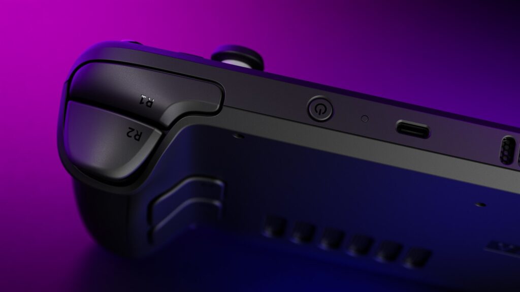 Official Valve screenshot of the Steam Deck interface