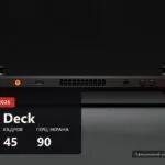 Steam Deck OLED official Valve render with the key setup numbers