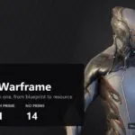 Official Warframe render with a FramesGames caption plate