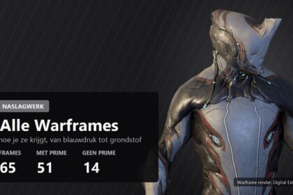 Official Warframe render with a FramesGames caption plate