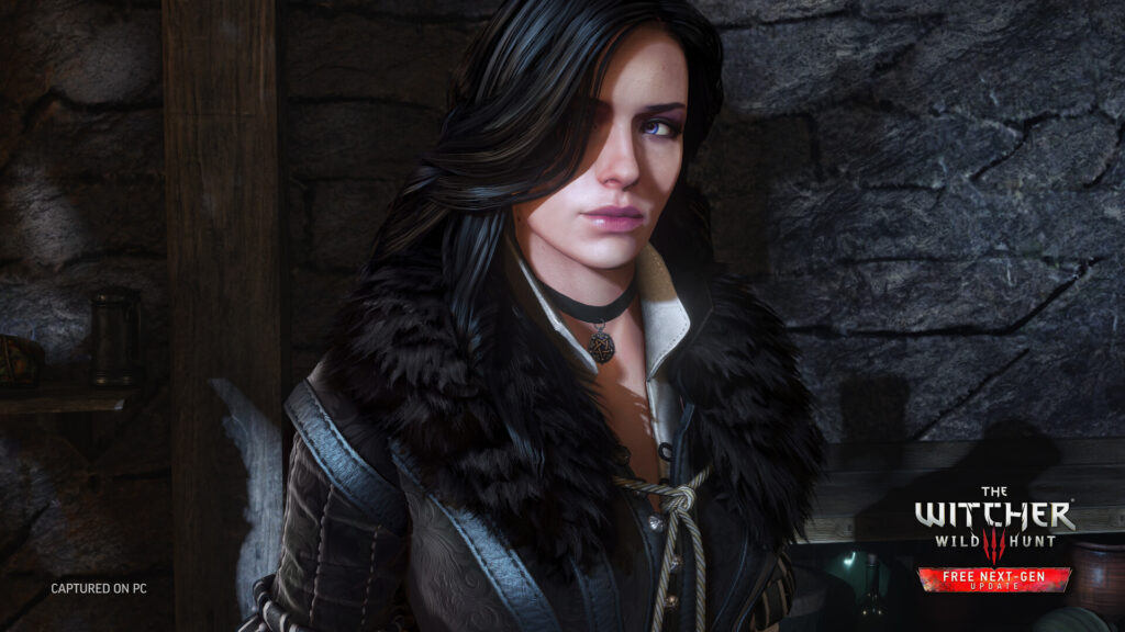 Yennefer of Vengerberg indoors in The Witcher 3 Wild Hunt