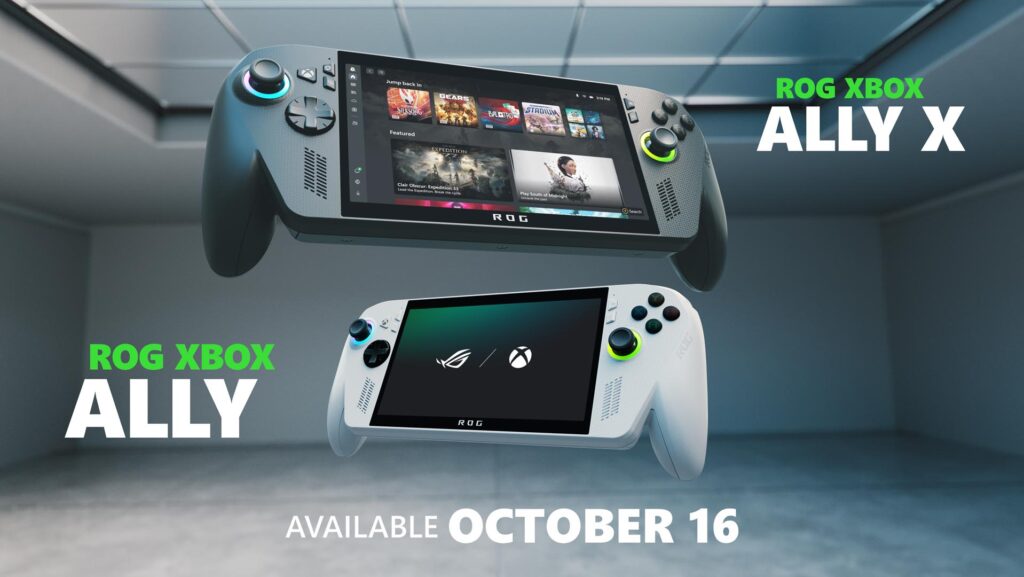 ROG Xbox Ally and ROG Xbox Ally X
