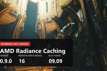 AMD shows a neural shortcut for path tracing, while Radiance Caching still hasn't shipped