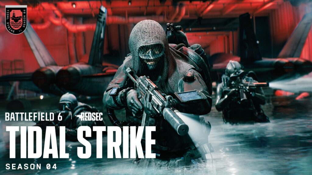 Battlefield 6 Season 4 Tidal Strike key art