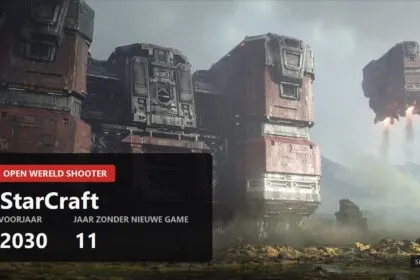 De nieuwe StarCraft is een open wereld shooter voor het voorjaar van 2030