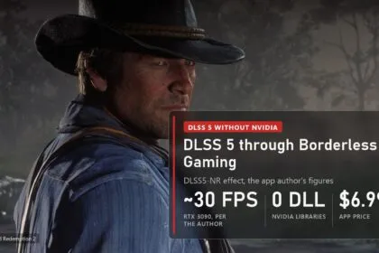 DLSS 5 without NVIDIA's DLLs: Borderless Gaming targets 30 fps on an RTX 3090