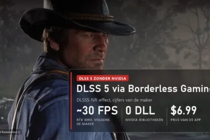 DLSS 5 zonder DLL's van NVIDIA: Borderless Gaming mikt op 30 fps met een RTX 3090