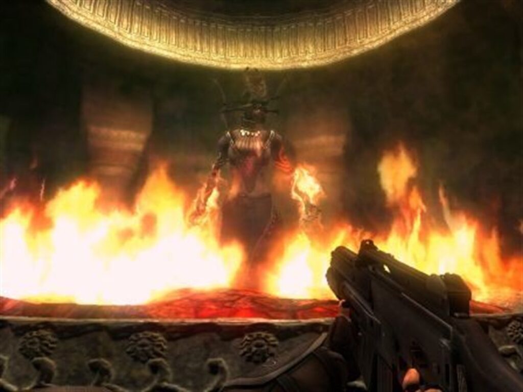 Fire in Clive Barker's Jericho