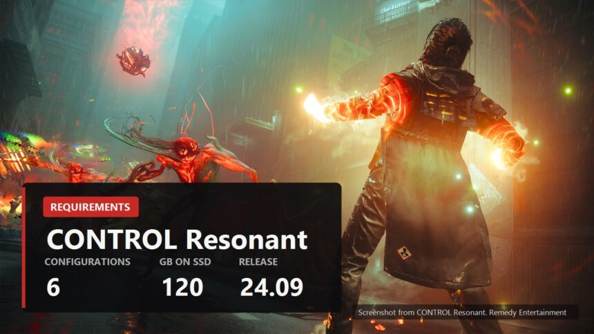 CONTROL Resonant PC requirements, cover