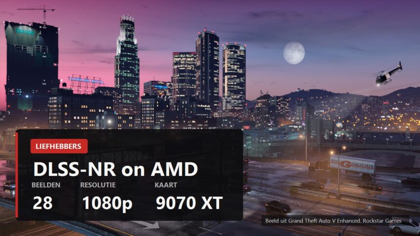 DLSS 5 on AMD cover NL