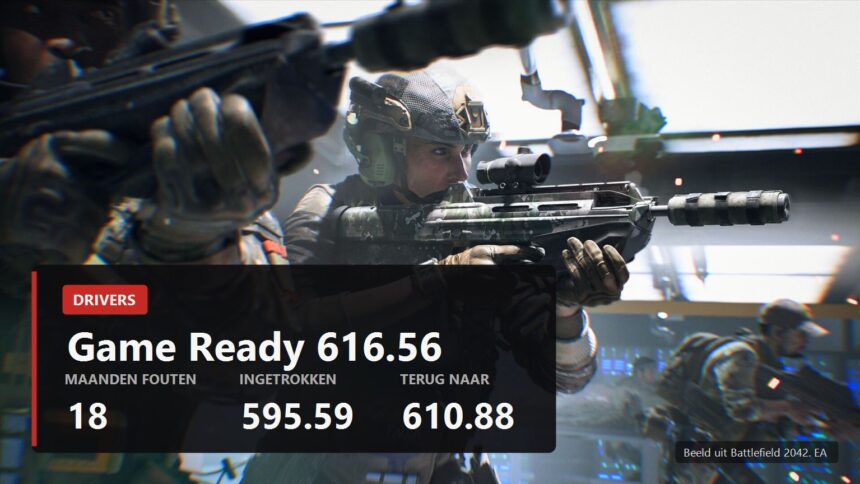 NVIDIA and AMD drivers cover NL