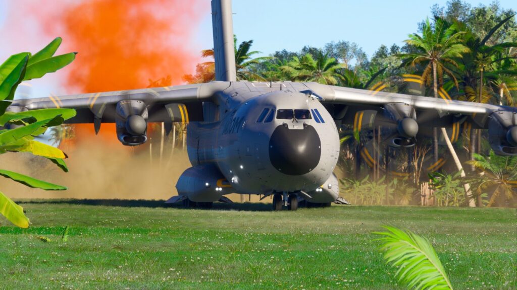 Microsoft Flight Simulator 2024 cargo plane