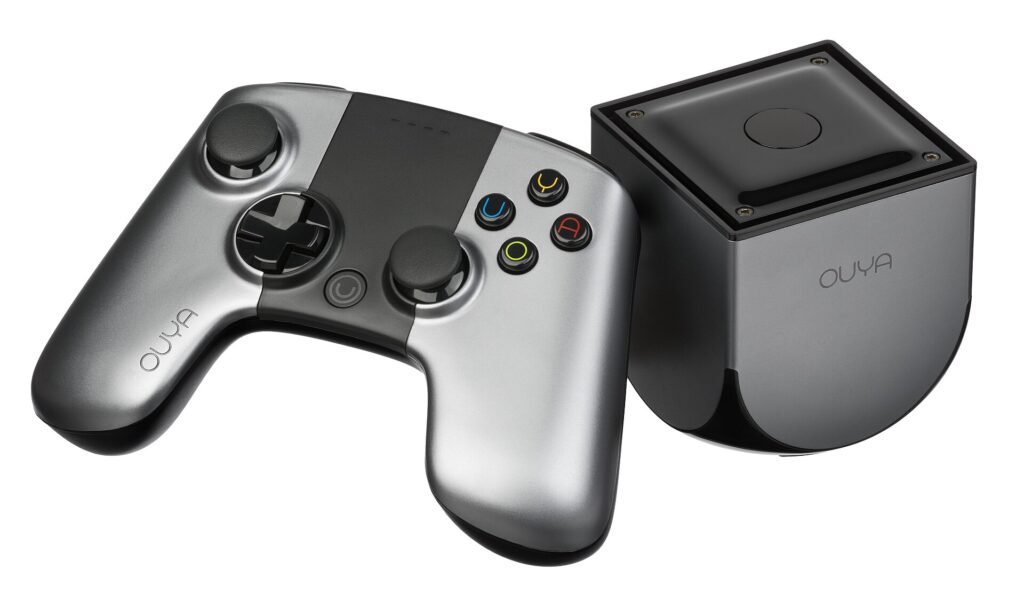 Ouya microconsole with controller