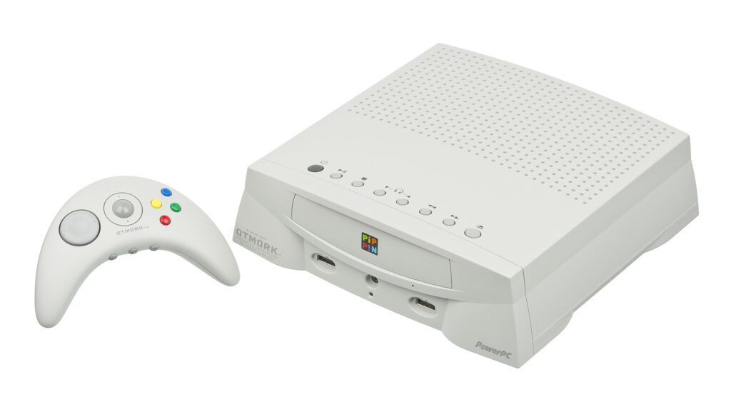 Apple Bandai Pippin Atmark console with controller