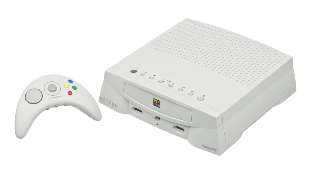 Apple Bandai Pippin Atmark console with controller