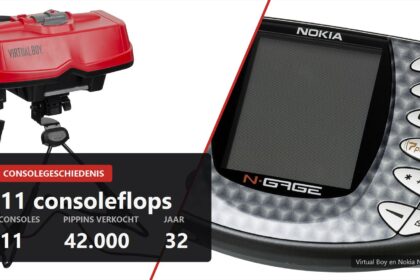 Virtual Boy and Nokia N-Gage cover with console flop numbers