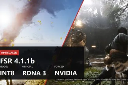FSR 4.1.1b on older AMD and NVIDIA cards: what OptiScaler really gives you