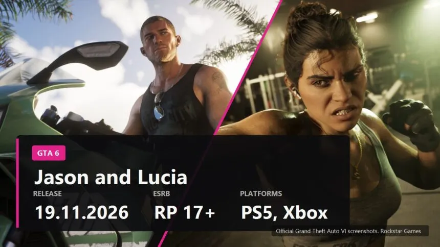 Jason and Lucia in GTA 6: everything known about their relationship