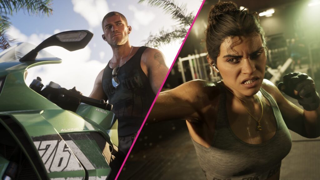 Jason and Lucia, the leads of GTA 6