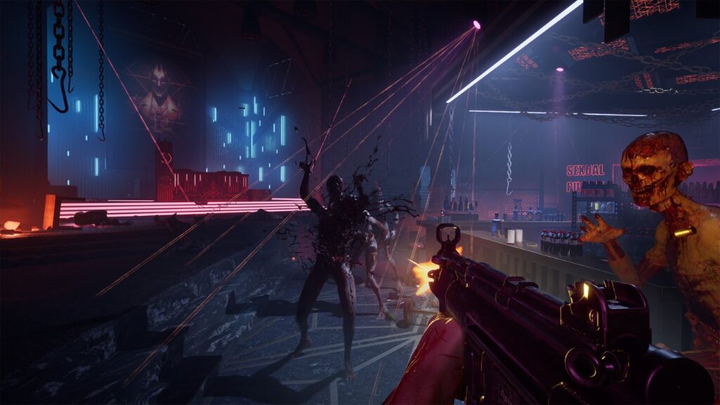 Nightclub shootout in Hellraiser Revival