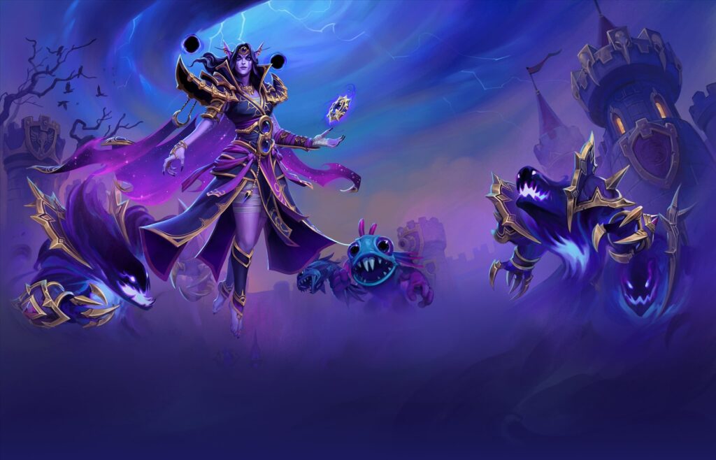 Xal'atath with void minions in Heroes of the Storm