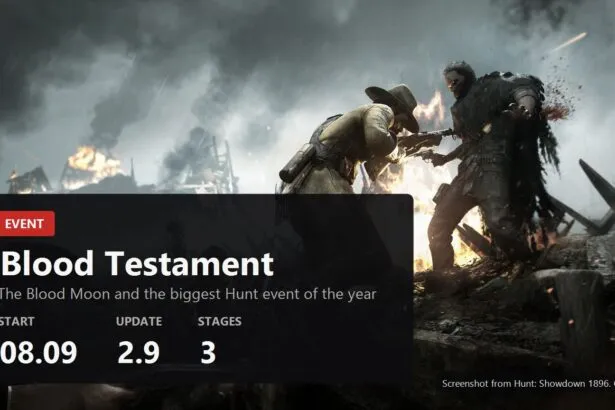 Blood Testament in Hunt: Showdown 1896: everything about the 8 September event and Update 2.9