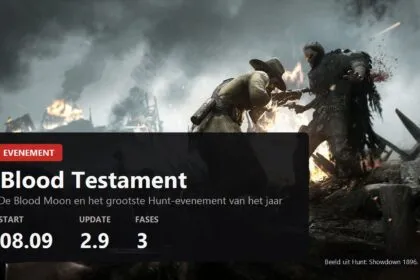 Blood Testament in Hunt: Showdown 1896: alles over het evenement van 8 september en Update 2.9