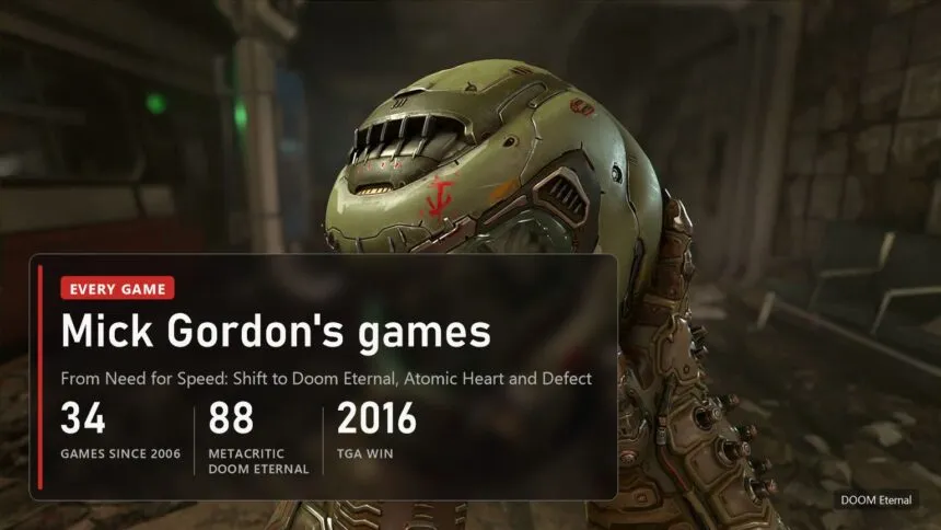 Every Mick Gordon Game: Need for Speed to Doom and Defect
