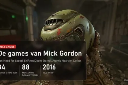 Alle games van Mick Gordon: van Need for Speed tot Doom Eternal en Defect