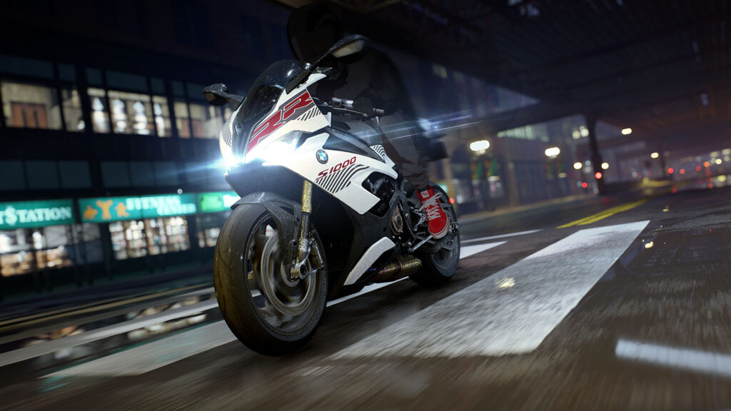 Need for Speed Unbound bike screenshot
