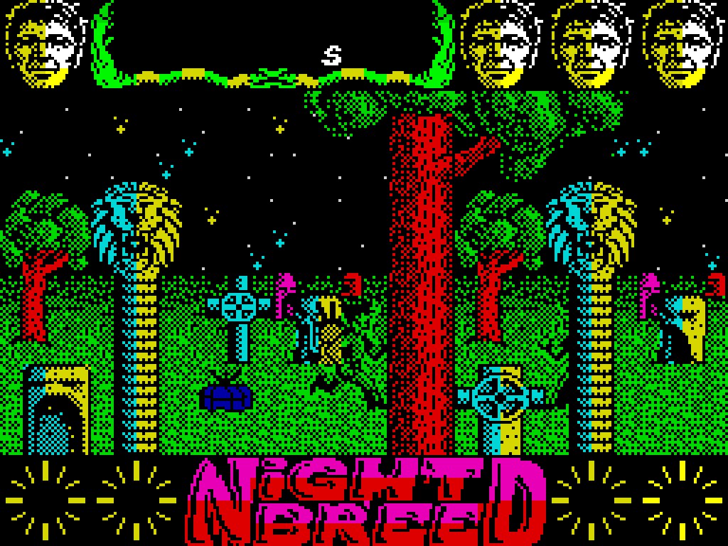 Nightbreed The Action Game on ZX Spectrum