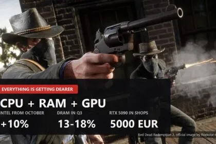 PC parts are getting more expensive from every side: CPUs, RAM and graphics cards at once