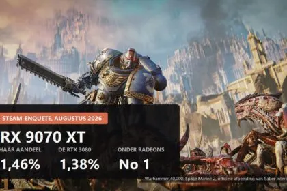 Radeon RX 9070 XT passeert de RTX 3080 in de Steam-enquete en is nu de grootste Radeon