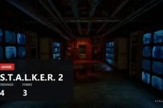 Cover of the FramesGames guide to the endings of S.T.A.L.K.E.R. 2