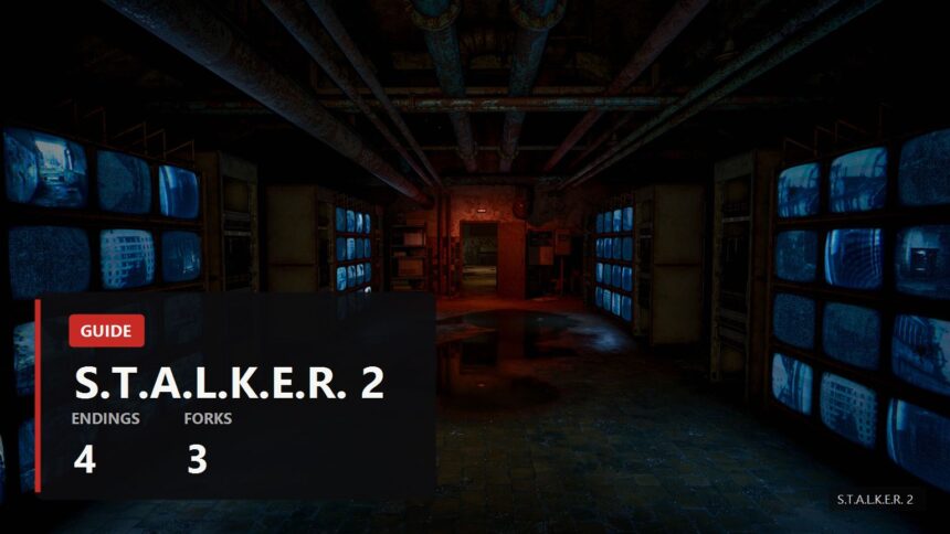 Cover of the FramesGames guide to the endings of S.T.A.L.K.E.R. 2