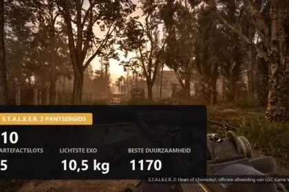 Uniek pantser in S.T.A.L.K.E.R. 2: elk exoskelet, de stats en waar je het vindt