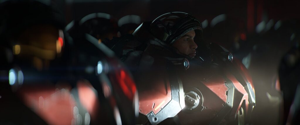 Dominion trooper in the new StarCraft